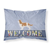 Caroline'S Treasures Cavalier King Charles Spaniel Welcome Pillowcase, Standard,