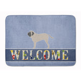 Caroline'S Treasures English Mastiff Welcome Floor Mat, 19 X 27, Multicolor