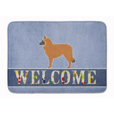 Caroline'S Treasures Belgian Shepherd Welcome Floor Mat, 19 X 27, Multicolor