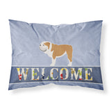 Caroline'S Treasures English Bulldog Welcome Pillowcase, Standard,