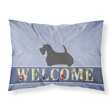 Caroline'S Treasures Scottish Terrier Welcome Pillowcase, Standard,