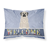 Caroline'S Treasures Mastiff Brindle White Welcome Pillowcase, Standard, Multicolor