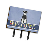 Caroline'S Treasures Standard Schnauzer Salt And Pepper Wall Hook, Triple, Multicolor