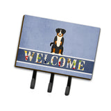 Caroline'S Treasures Appenzeller Sennenhund Welcome Wall Hook, Triple, Multicolor