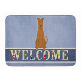 Caroline'S Treasures Irish Terrier Welcome Floor Mat, 19 X 27, Multicolor