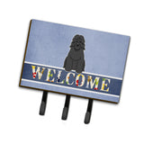 Caroline'S Treasures Bouvier Des Flandres Welcome Wall Hook, Triple, Multicolor