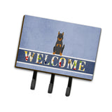 Caroline'S Treasures Beauce Shepherd Dog Welcome Wall Hook, Triple, Multicolor
