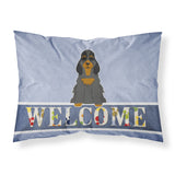Caroline'S Treasures Cocker Spaniel Black Tan Welcome Pillowcase, Standard,