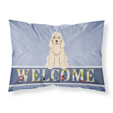 Caroline'S Treasures Cocker Spaniel Buff Welcome Pillowcase, Standard,