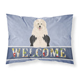 Caroline'S Treasures Old English Sheepdog Welcome Pillowcase, Standard,