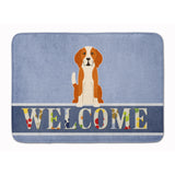 Caroline'S Treasures English Foxhound Welcome Floor Mat, 19 X 27, Multicolor