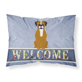 Caroline'S Treasures Flashy Fawn Boxer Welcome Pillowcase, Standard,