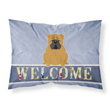 Caroline'S Treasures English Bulldog Red Welcome Pillowcase, Standard,