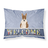 Caroline'S Treasures Bull Terrier Brindle Welcome Pillowcase, Standard,