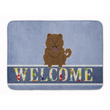 Caroline'S Treasures Chow Chocolate Welcome Floor Mat, 19 X 27, Multicolor