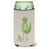 Caroline'S Treasures Alphabet A For Alligator Tall Boy Beverage Insulator Hugger, Multicolor