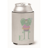 Caroline'S Treasures Alphabet E For Elephant Can Or Bottle Hugger, Can Hugger, Multicolor
