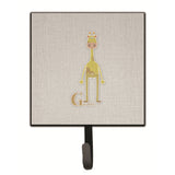 Caroline'S Treasures Alphabet G For Giraffe Wall Hook, Small, Multicolor