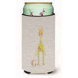 Caroline'S Treasures Alphabet G For Giraffe Tall Boy Beverage Insulator Hugger, Multicolor