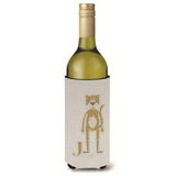 Caroline'S Treasures Alphabet J For Jaguar Wine Bottle Beverage Insulator Hugger, Multicolor, 750Ml