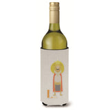 Caroline'S Treasures Alphabet L For Lion Wine Bottle Beverage Insulator Hugger, Multicolor, 750Ml