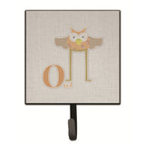 Caroline'S Treasures Alphabet O For Owl Wall Hook, Small, Multicolor