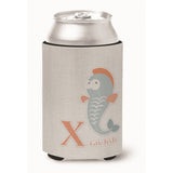 Caroline'S Treasures Alphabet X For Xray Fish Can Or Bottle Hugger, Can Hugger, Multicolor