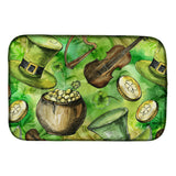 Caroline'S Treasures Luck Of The Irish Dish Drying Mat, 14 X 21, Multicolor