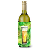 Caroline'S Treasures Irish Beer Tall Wine Bottle Beverage Insulator Hugger, 750 Ml, Multicolor