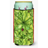 Caroline'S Treasures Shamrocks & Lady Bugs Tall Boy Beverage Insulator Hugger, Multicolor