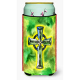 Caroline'S Treasures Irish Celtic Cross Tall Boy Beverage Insulator Hugger, Multicolor
