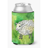 Caroline'S Treasures Irish Sheep Can Or Bottle Hugger, Can Hugger, Multicolor