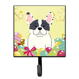 Caroline'S Treasures Easter Eggs French Bulldog Piebald Wall Hook, Small, Multicolor