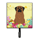 Caroline'S Treasures Easter Eggs Mastiff Brindle Wall Hook, Small, Multicolor