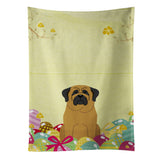 Caroline'S Treasures Easter Eggs Mastiff Kitchen Towel, Multicolor, 25 X 15