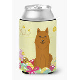 Caroline'S Treasures Easter Eggs Karelian Bear Dog Can Or Bottle Hugger, Can Hugger, Multicolor