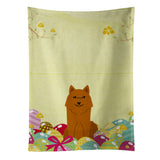 Caroline'S Treasures Easter Eggs Karelian Bear Dog Kitchen Towel, Multicolor, 25 X 15