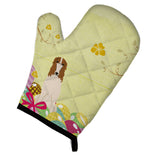 Caroline'S Treasures Easter Eggs Borzoi Oven Mitt, Multicolor, 12 X 8.5