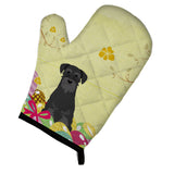 Caroline'S Treasures Easter Eggs Standard Schnauzer Black Oven Mitt, Multicolor, 12 X 8.5