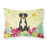 Easter Eggs Entlebucher Fabric Standard Pillowcase