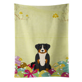Caroline'S Treasures Easter Eggs Appenzeller Sennenhund Kitchen Towel, Multicolor, 25 X 15