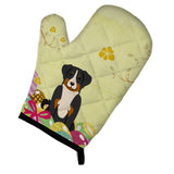 Caroline'S Treasures Easter Eggs Appenzeller Sennenhund Oven Mitt, Multicolor, 12 X 8.5