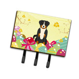 Caroline'S Treasures Easter Eggs Appenzeller Sennenhund Leash Or Key Holder Hooks, Multicolor