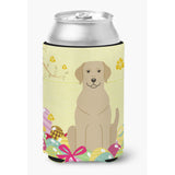 Caroline'S Treasures Easter Eggs Yellow Labrador Can Or Bottle Hugger, Can Hugger, Multicolor