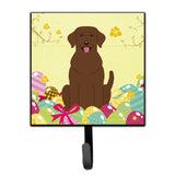 Caroline'S Treasures Easter Eggs Chocolate Labrador Wall Hook, Small, Multicolor
