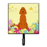 Caroline'S Treasures Easter Eggs Irish Setter Wall Hook, Small, Multicolor