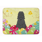 Caroline'S Treasures Easter Eggs Bouvier Des Flandres Machine Washable Memory Foam Mat Doormats, Multicolor