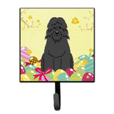 Caroline'S Treasures Easter Eggs Bouvier Des Flandres Wall Hook, Small, Multicolor