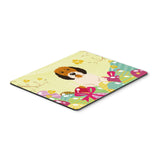 Caroline'S Treasures Easter Eggs Petit Basset Griffon Veenden Mouse Pad, Hot Pad Or Trivet, Multicolor, 7.75X9.25 (Bb6079Mp)