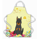 Caroline'S Treasures Easter Eggs Beauce Shepherd Dog Apron, Large, Multicolor